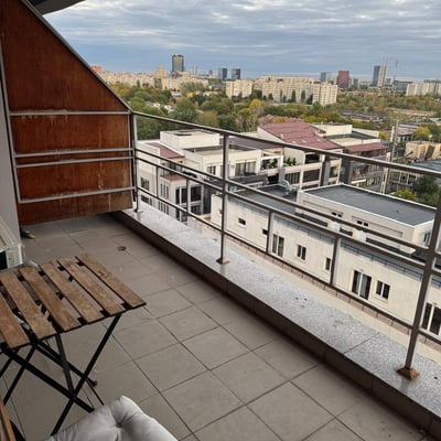 Rental of a bright 2-room apartment, 76 m², Bucureștii Noi area, Bucharest, Romania